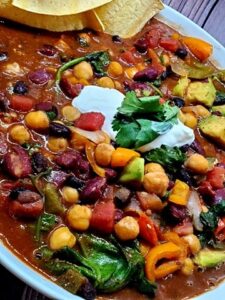 Tortilla Bean Soup - Clean Food Mama