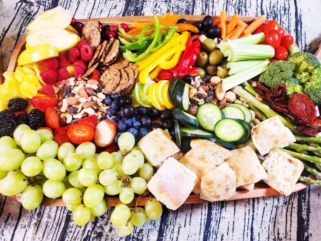 vegan charcuterie board, plant based charcuterie board, vegan snack board, plant based snack board, easy vegan snack board, easy plant based snack board, easy vegan charcuterie board, easy plant based charcuterie board, charcuterie board, snack board, kid friendly vegan foods, kid friendly vegan dishes, easy plant based dishes, easy vegan dishes, snack board ideas, vegan snack board ideas, plant based snack board ideas, cilantro lime crema, plant based dips, plant based dressings, vegan dips, vegan dressings, fruit and veggies, family game night snack, party snack board, vegan snack, plant based snack, easy vegan snack, easy plant based snack, easy vegan dish, kangen water store, vancouver kangen water store, charcuterie board themes, cashew ranch dressing, oil free peanut sauce, oil free vegan recipes, oil free plant based recipes, gluten free vegan recipes, gluten free recipes, oil free recipes, simple vegan dishes, simple plant based dishes 