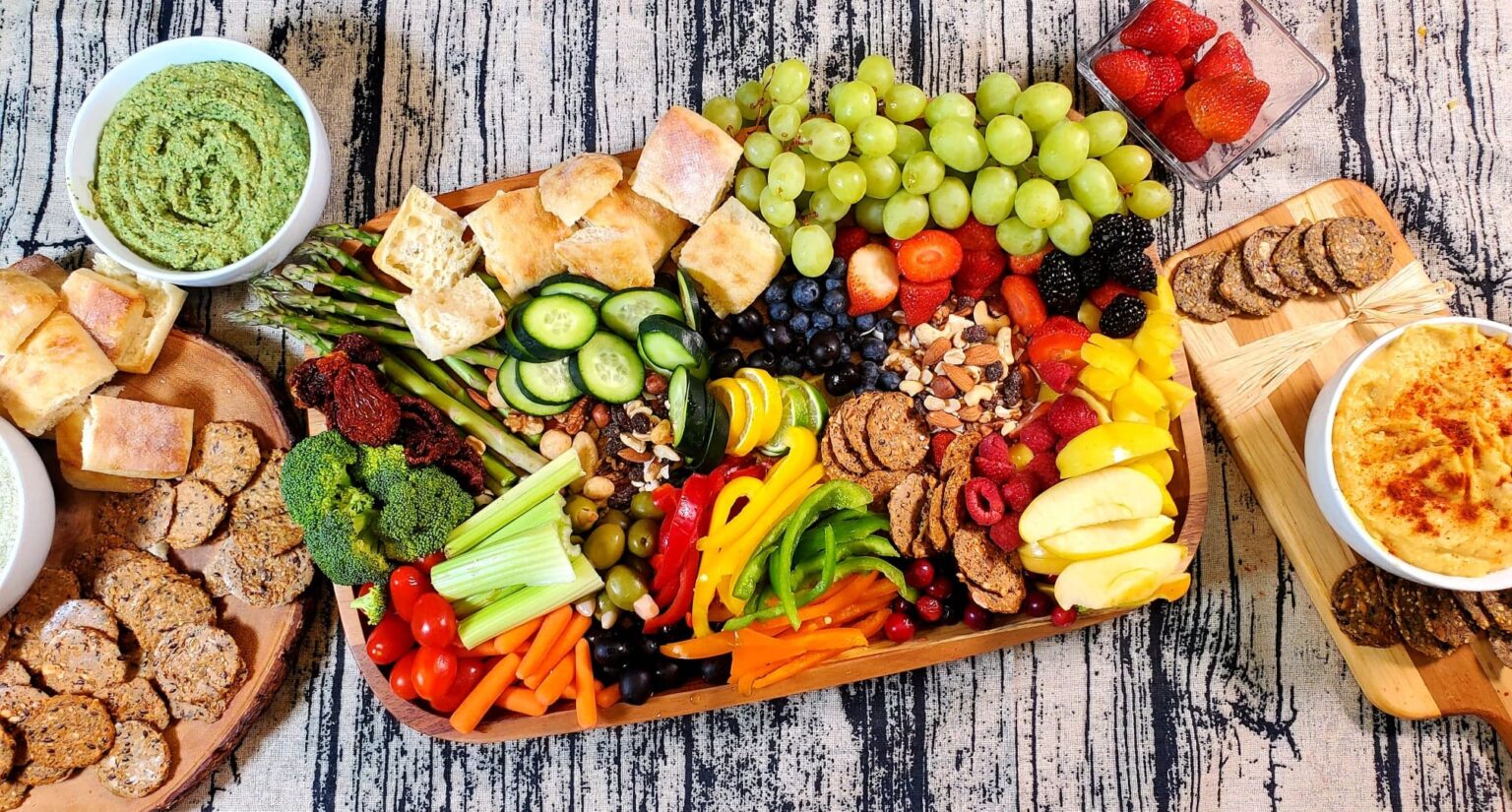 Beautifully Easy Vegan Charcuterie Board - Clean Food Mama