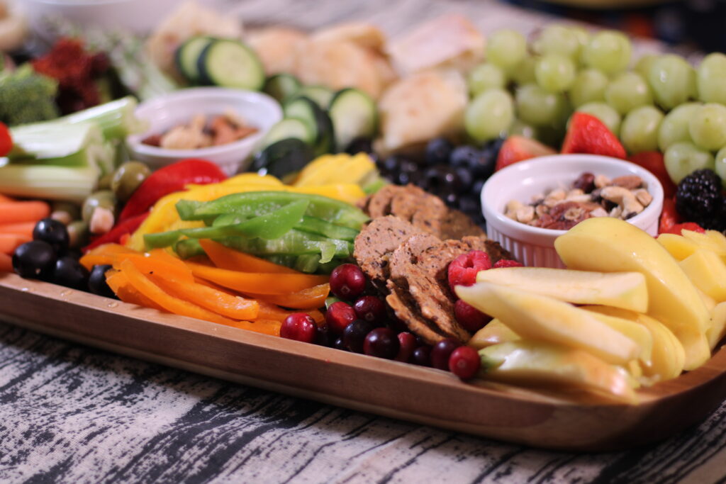 vegan charcuterie board, plant based charcuterie board, vegan snack board, plant based snack board, easy vegan snack board, easy plant based snack board, easy vegan charcuterie board, easy plant based charcuterie board, charcuterie board, snack board, kid friendly vegan foods, kid friendly vegan dishes, easy plant based dishes, easy vegan dishes, snack board ideas, vegan snack board ideas, plant based snack board ideas, cilantro lime crema, plant based dips, plant based dressings, vegan dips, vegan dressings, fruit and veggies, family game night snack, party snack board, vegan snack, plant based snack, easy vegan snack, easy plant based snack, easy vegan dish, kangen water store, vancouver kangen water store, charcuterie board themes, cashew ranch dressing, oil free peanut sauce, oil free vegan recipes, oil free plant based recipes, gluten free vegan recipes, gluten free recipes, oil free recipes, simple vegan dishes, simple plant based dishes 