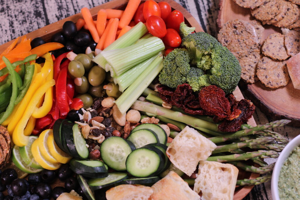 vegan charcuterie board, plant based charcuterie board, vegan snack board, plant based snack board, easy vegan snack board, easy plant based snack board, easy vegan charcuterie board, easy plant based charcuterie board, charcuterie board, snack board, kid friendly vegan foods, kid friendly vegan dishes, easy plant based dishes, easy vegan dishes, snack board ideas, vegan snack board ideas, plant based snack board ideas, cilantro lime crema, plant based dips, plant based dressings, vegan dips, vegan dressings, fruit and veggies, family game night snack, party snack board, vegan snack, plant based snack, easy vegan snack, easy plant based snack, easy vegan dish, kangen water store, vancouver kangen water store, charcuterie board themes, cashew ranch dressing, oil free peanut sauce, oil free vegan recipes, oil free plant based recipes, gluten free vegan recipes, gluten free recipes, oil free recipes, simple vegan dishes, simple plant based dishes 