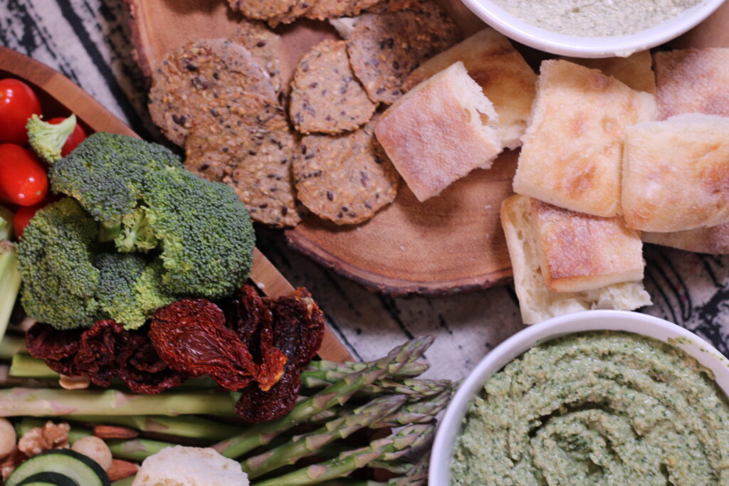 vegan charcuterie board, plant based charcuterie board, vegan snack board, plant based snack board, easy vegan snack board, easy plant based snack board, easy vegan charcuterie board, easy plant based charcuterie board, charcuterie board, snack board, kid friendly vegan foods, kid friendly vegan dishes, easy plant based dishes, easy vegan dishes, snack board ideas, vegan snack board ideas, plant based snack board ideas, cilantro lime crema, plant based dips, plant based dressings, vegan dips, vegan dressings, fruit and veggies, family game night snack, party snack board, vegan snack, plant based snack, easy vegan snack, easy plant based snack, easy vegan dish, kangen water store, vancouver kangen water store, charcuterie board themes, cashew ranch dressing, oil free peanut sauce, oil free vegan recipes, oil free plant based recipes, gluten free vegan recipes, gluten free recipes, oil free recipes, simple vegan dishes, simple plant based dishes 