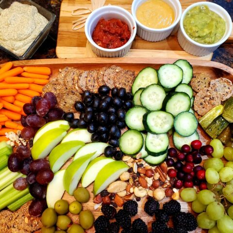 Beautifully Easy Vegan Charcuterie Board - Clean Food Mama