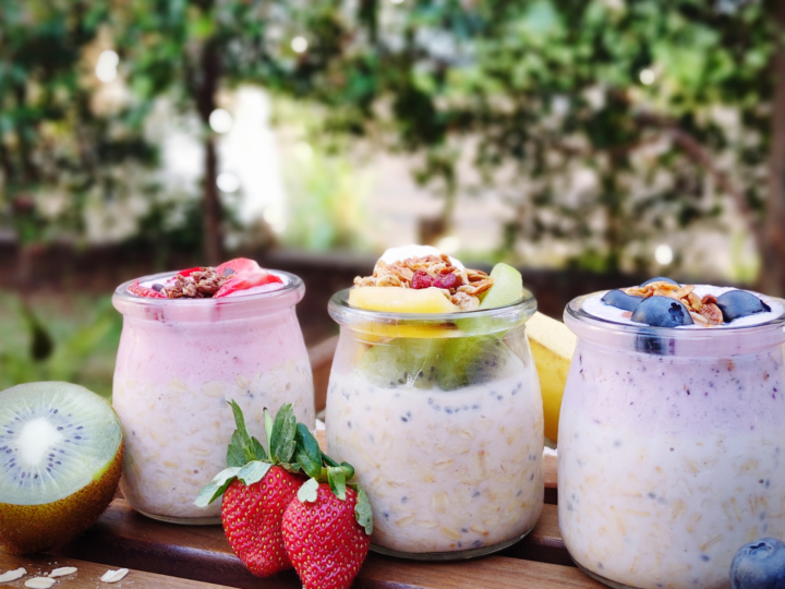 Overnight Oats with Yogurt - Nourish Nutrition Blog