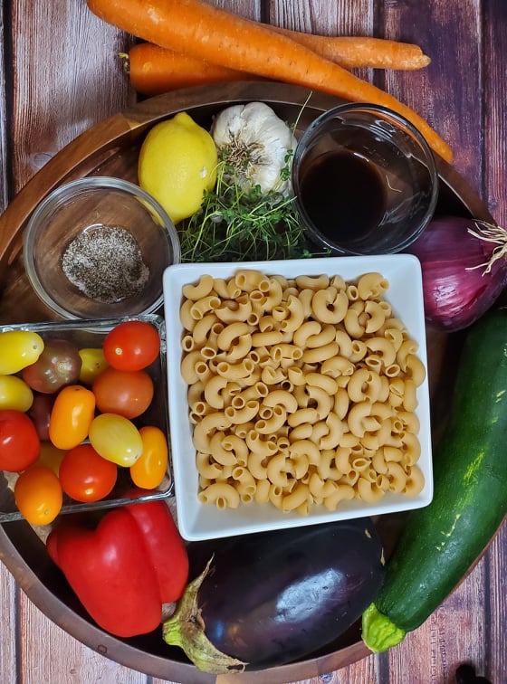 vegan plant based roasted veggie pasta, plant based diet, vegan diet, vegan recipes, vegan foods, vegan pasta 