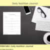 Daily Nutrition Journal