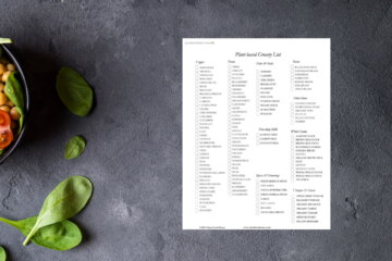Plant-Based Grocery List